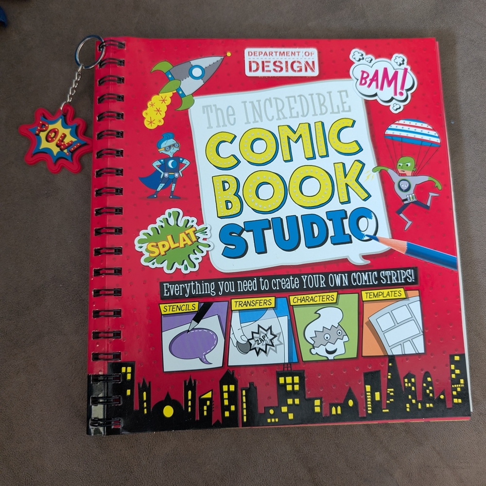 The Incredible Comic Book Studio by Unknown Brand - Red